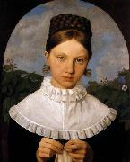 HESS, Heinrich Maria von Portrait of Fanny Gail Sweden oil painting reproduction